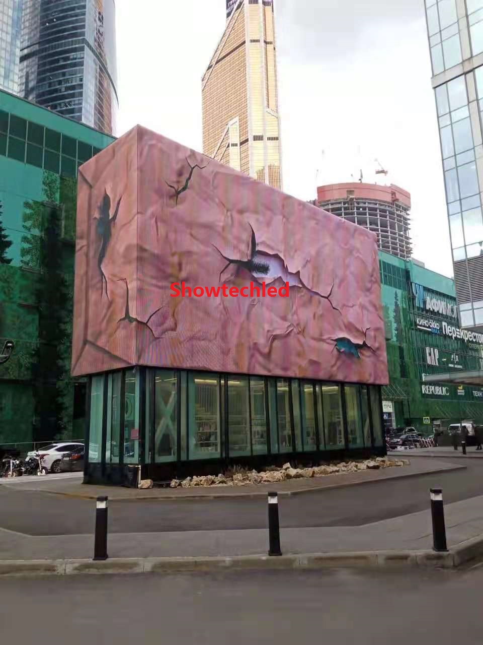 Outdoor LED Mesh Screen 